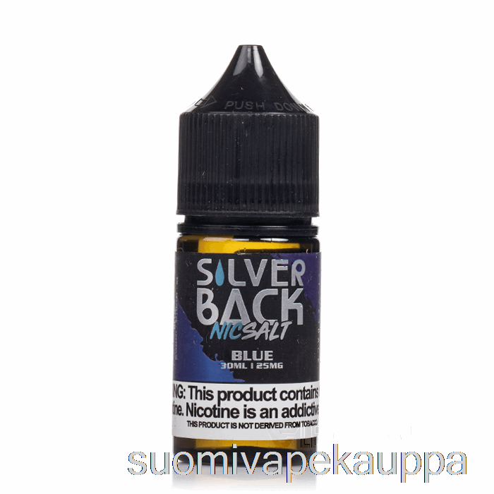 Vape Box Blue - Silverback Juice Co. Suolat - 30 Ml 25 Mg
